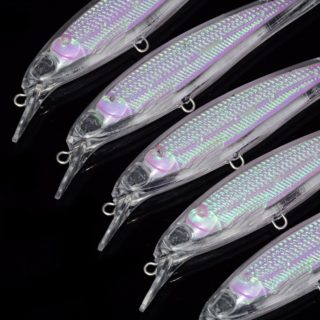 BLANK LURES バスカヴィル　トップブリッジ パラノイア 好きの方へ Amazon.com : Aorace 20pcs/Lot 11cm/11.73g Unpainted Jerkbaits